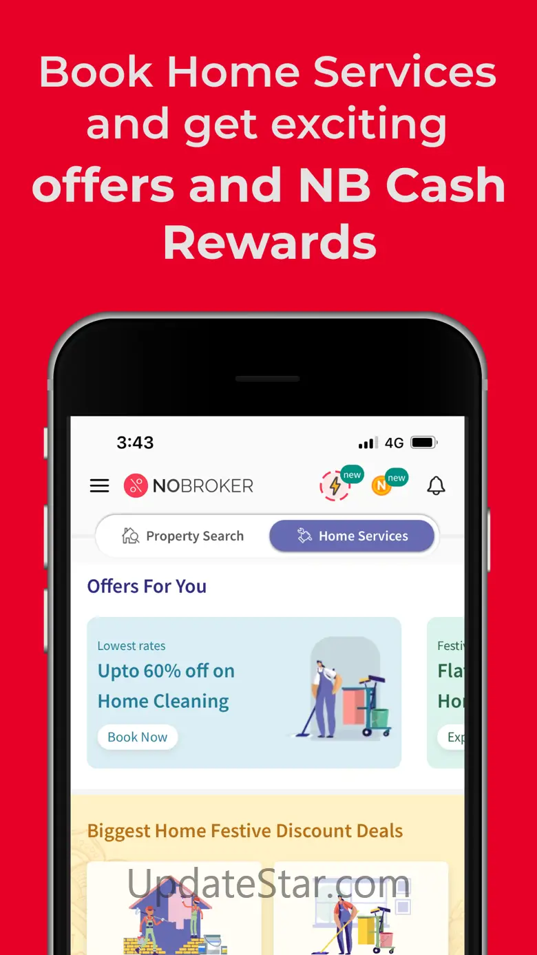 NoBroker Flats For Rent & Sale 6.9.5