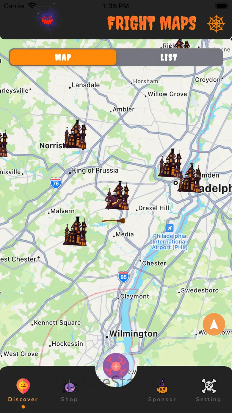 FrightMaps - Halloween Finder 2.2.8