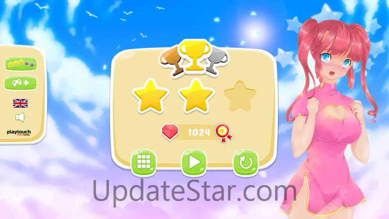 Mahjong Pretty Manga Girls 1.8