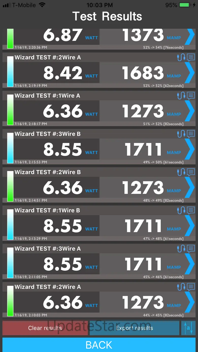 Amperes 4- battery charge info 4.0.23