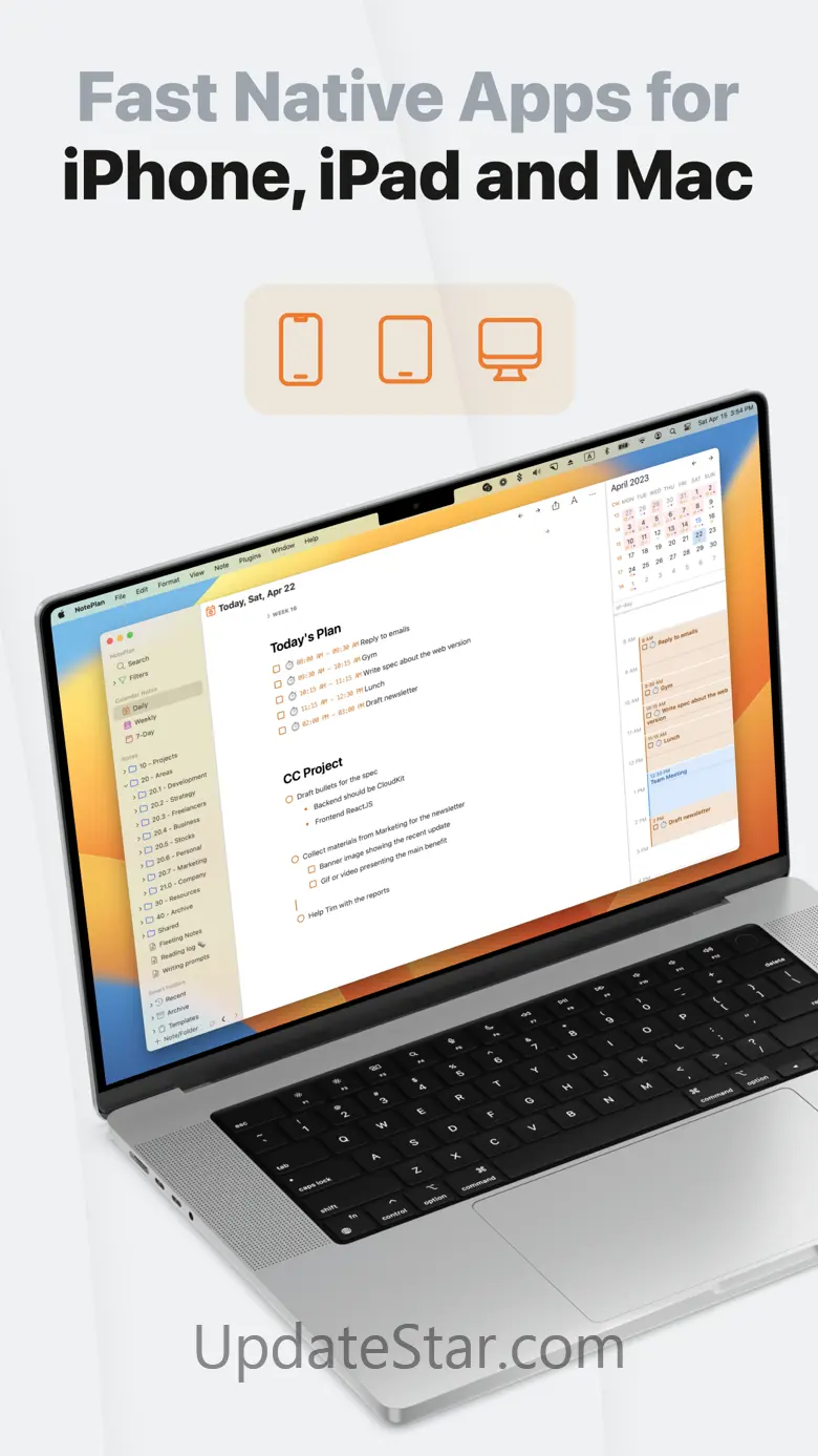 NotePlan: Bullet Journal Tasks 3.9.10