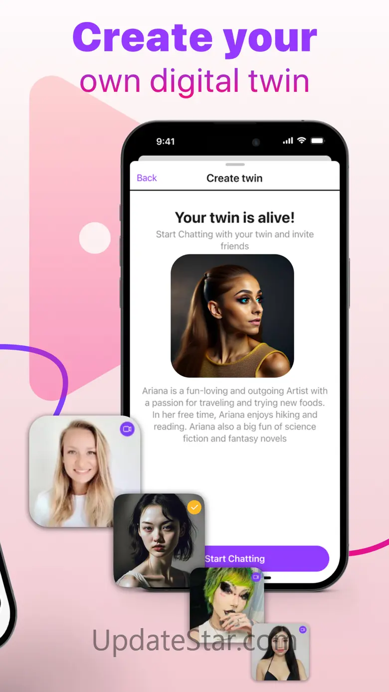AI Chat, Celebrity Twin: Pheon 1.47
