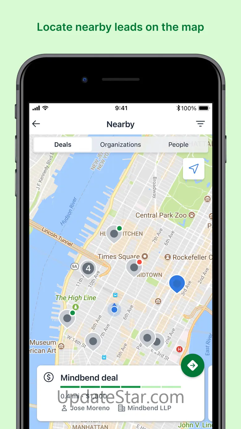 CRM sales tracker by Pipedrive 17.7