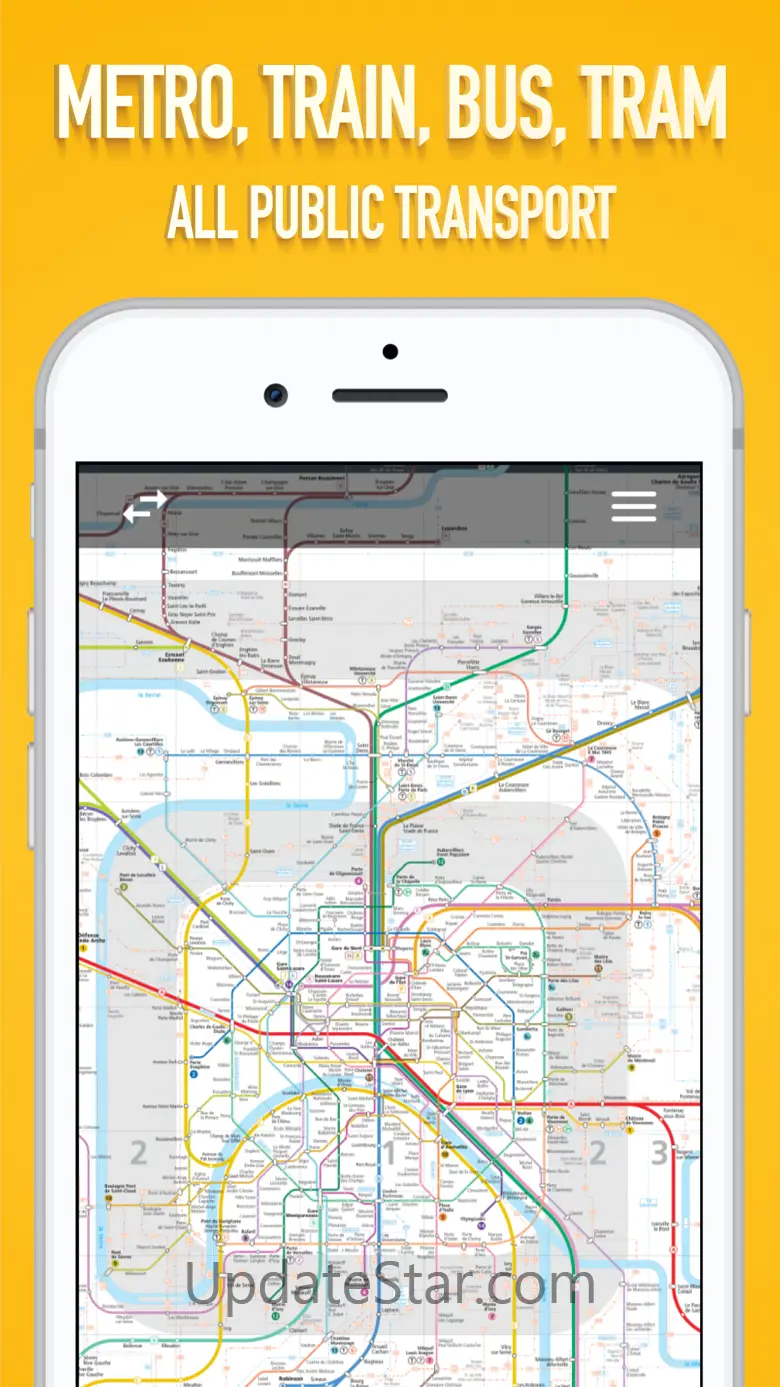 Paris Metro Map. 3.0