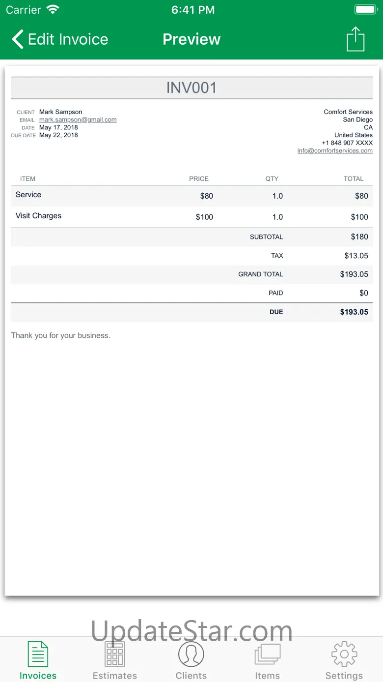 Invoice App for Small Business 1.4