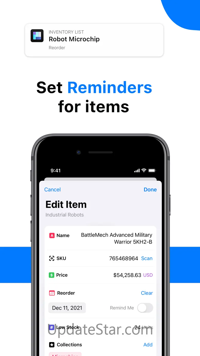 Inventory List Tracker 3.2.6