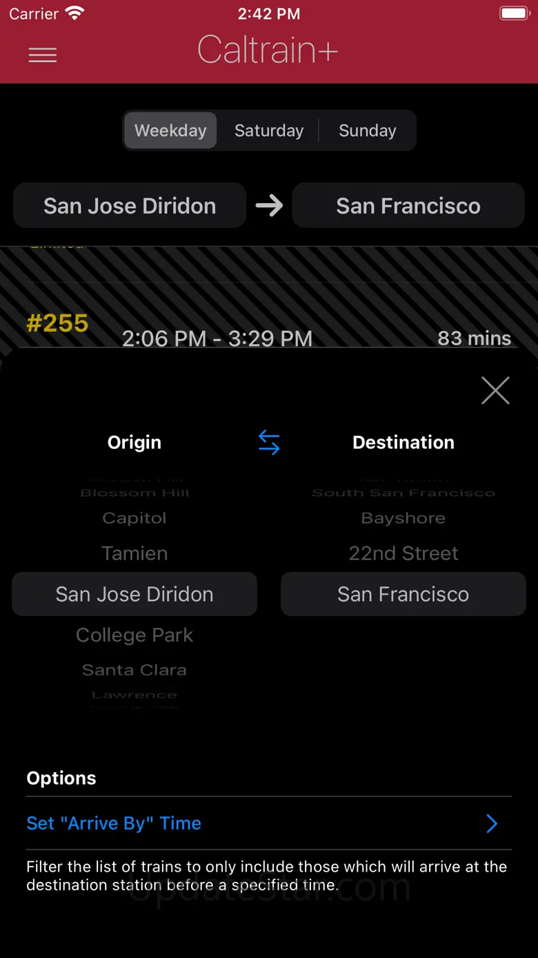 Caltrain+ 1.12