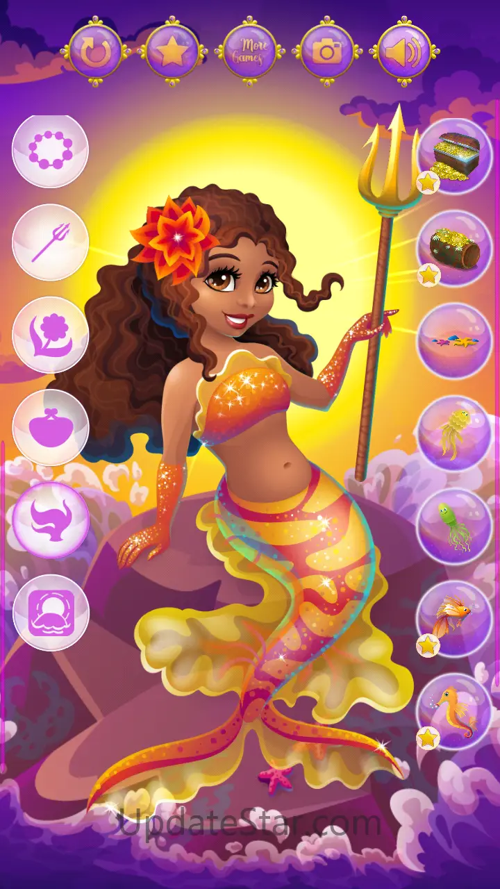 Mermaid Dress up for Girls 1.3.5