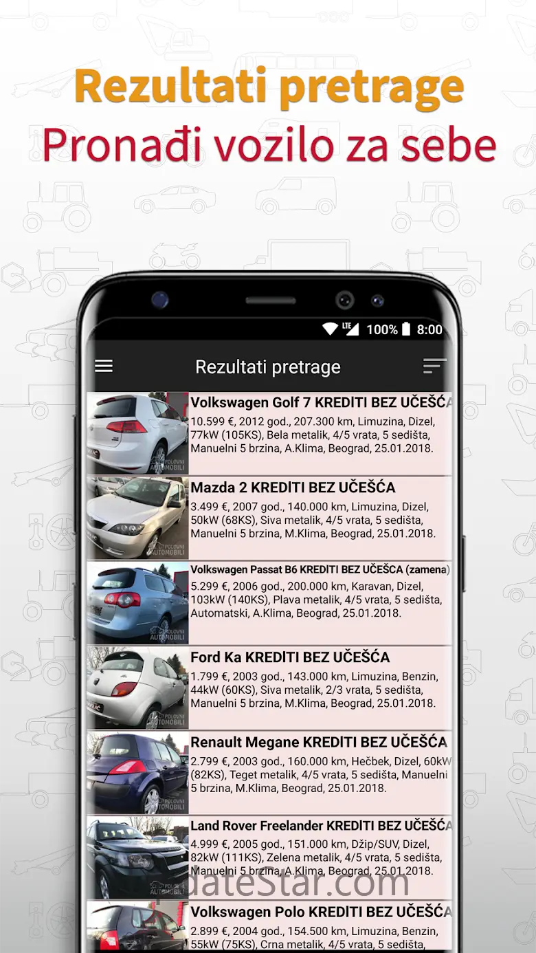 PolovniAutomobili 8.11.1