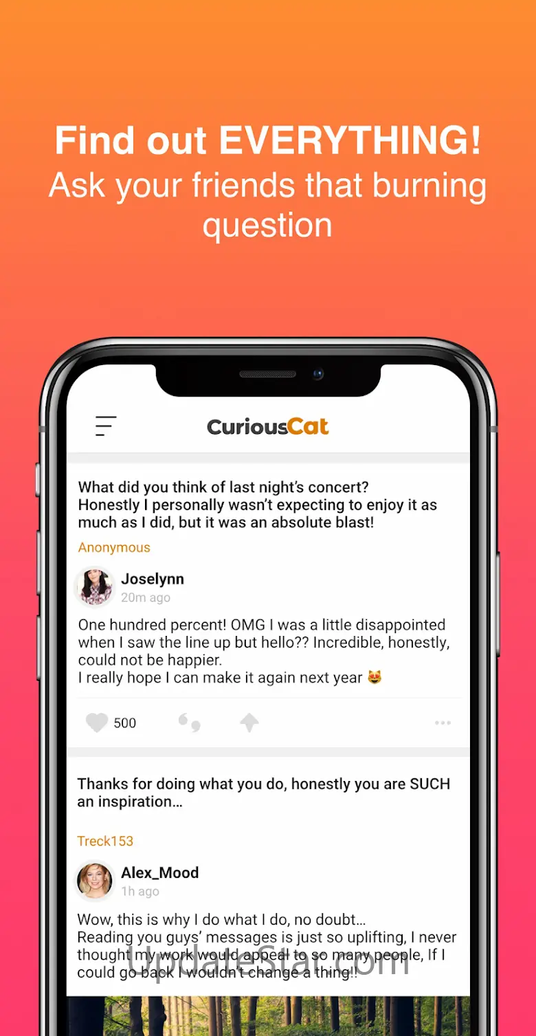 CuriousCat - Anonymous Q&A 1.6.2