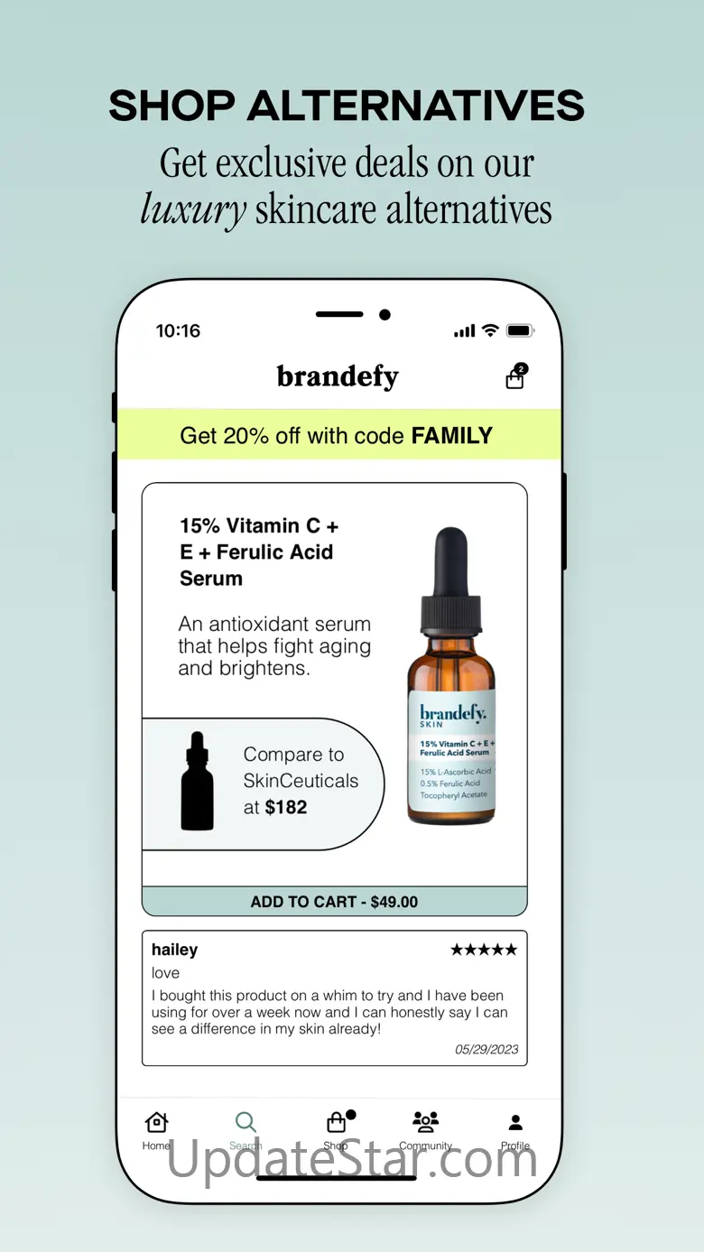 Brandefy: Affordable Beauty 6.0.2