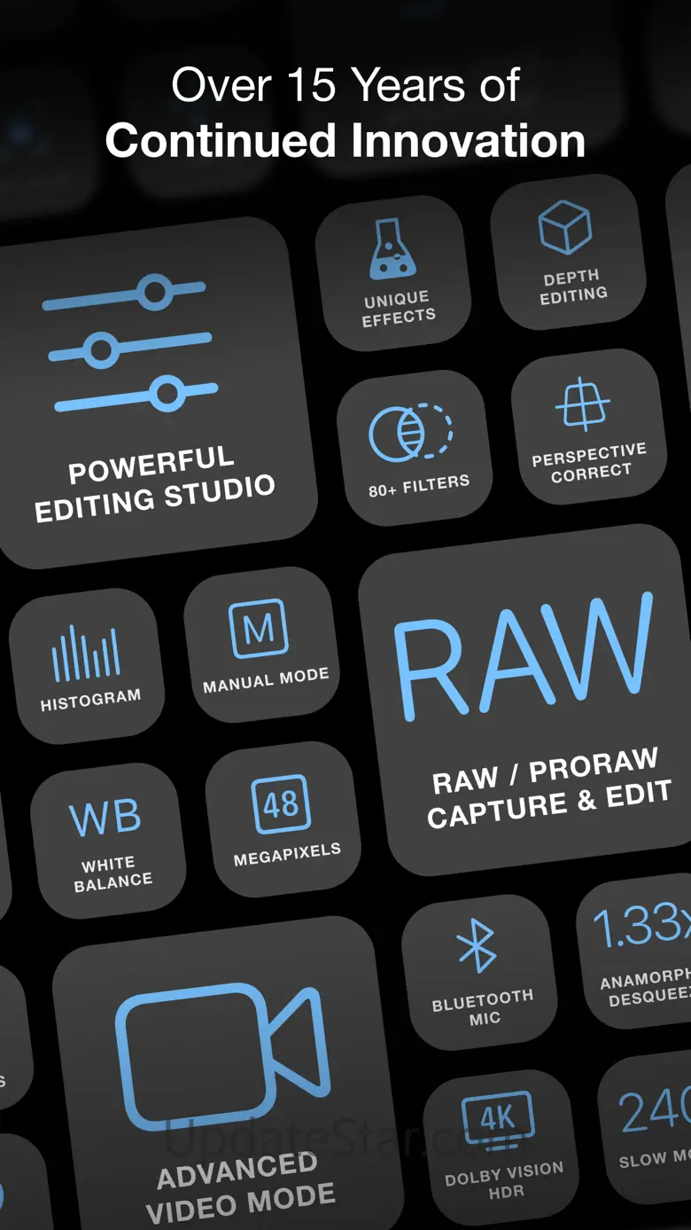 ProCamera. Manual RAW Capture 17.1