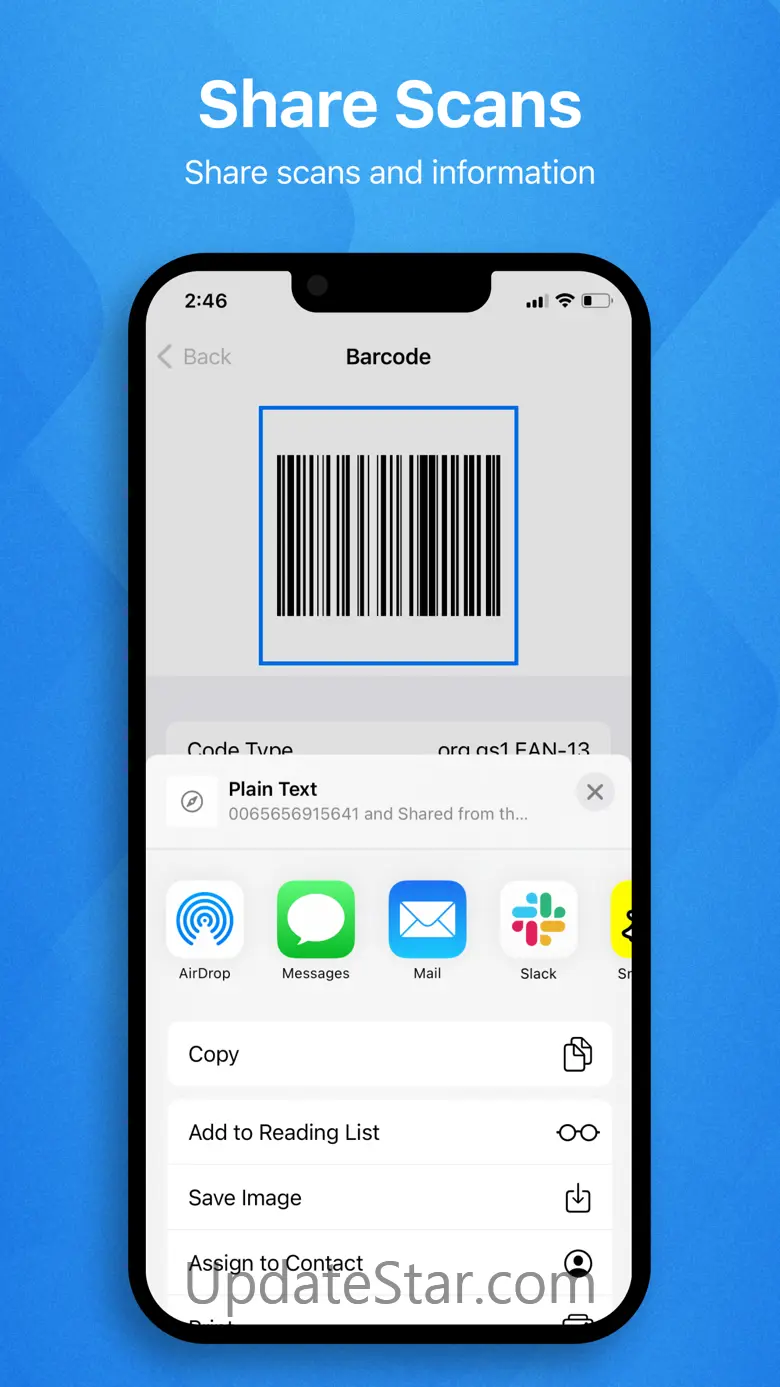 Scan QR Code. 1.34