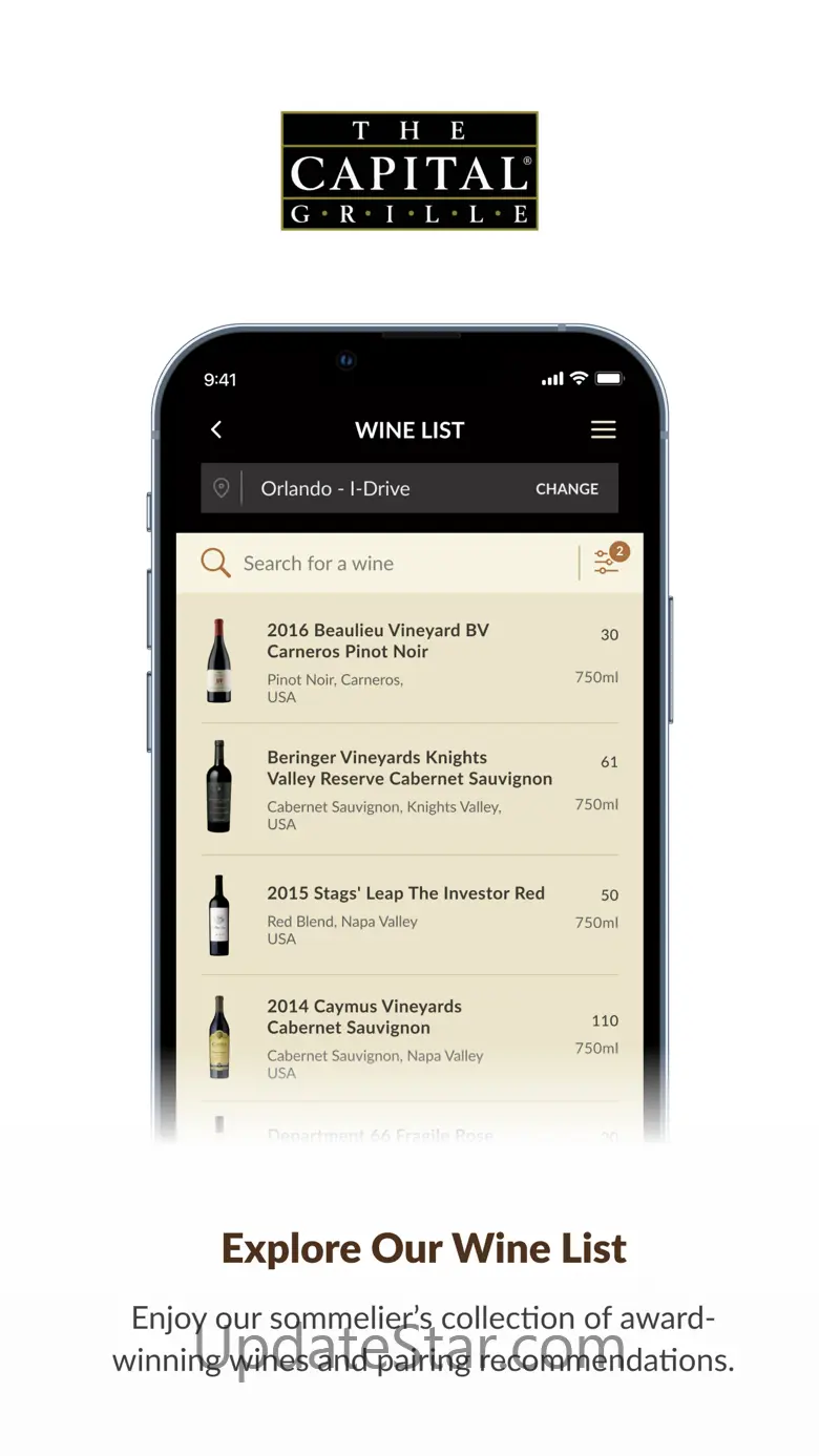 The Capital Grille Concierge 2.90.0