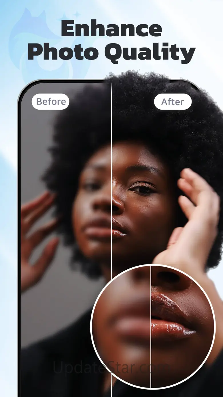 Photo Enhancer - EnhanceFox AI 7.4