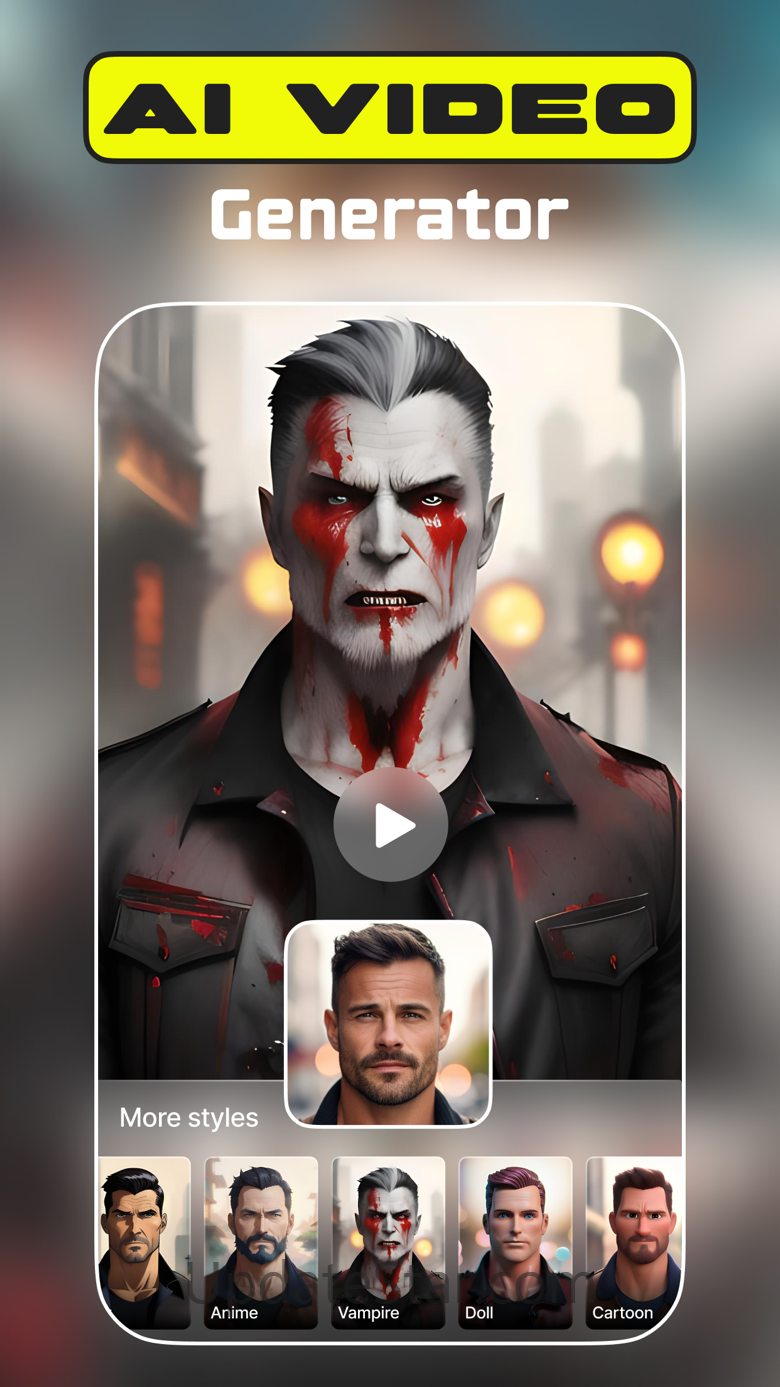 Cartoon yourself by Restyle AI 3.2.0