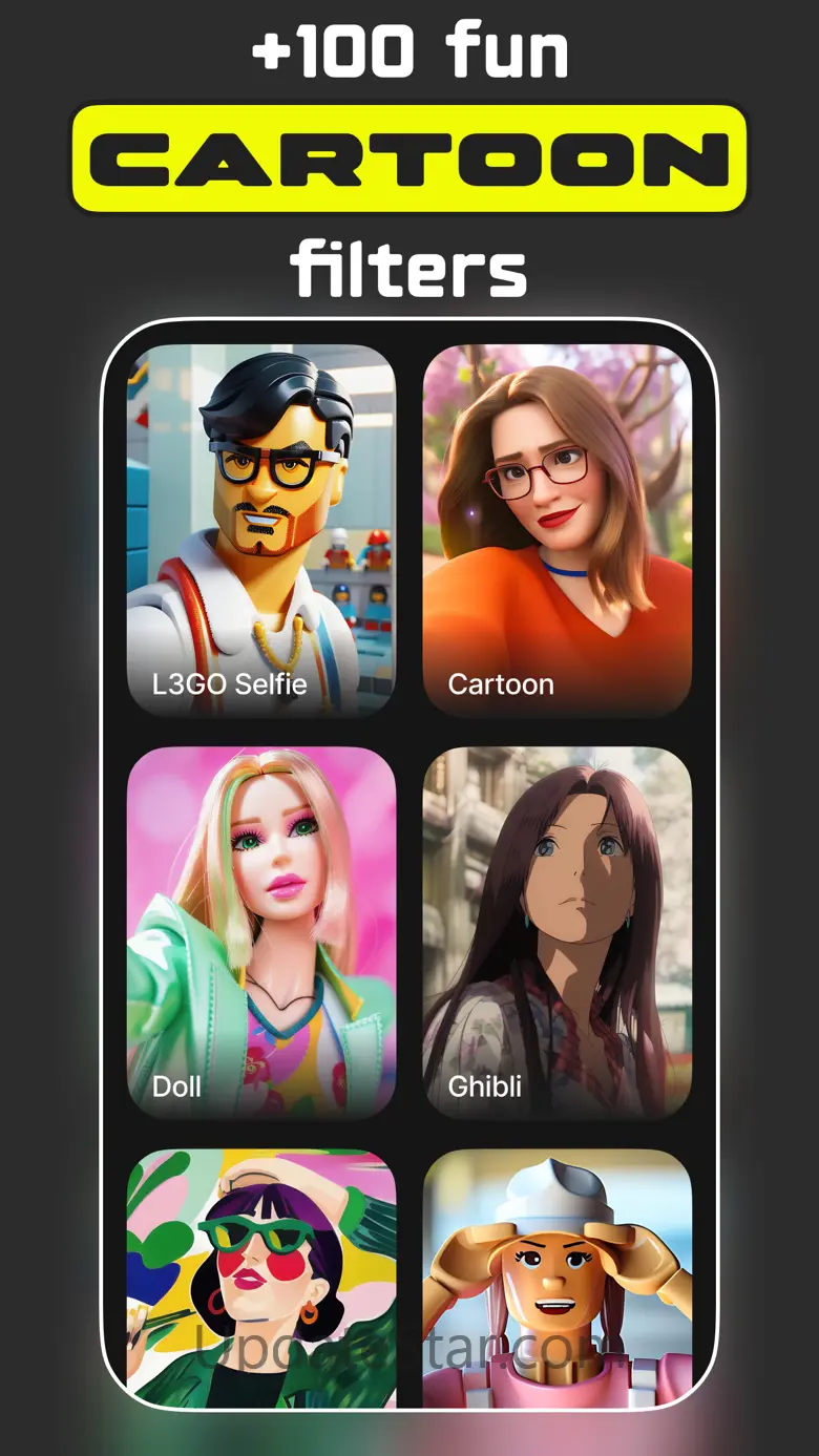 Cartoon yourself by Restyle AI 3.2.0