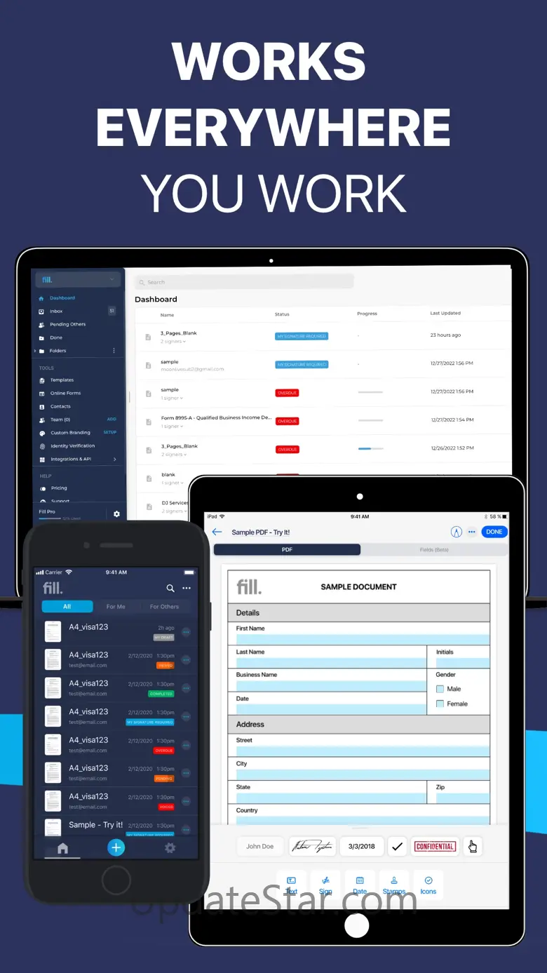 Fill and Sign: Edit Documents 2.23