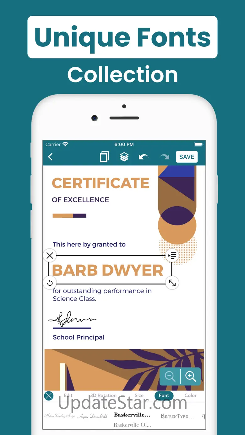 Certificate Maker, eCard Maker 1.34