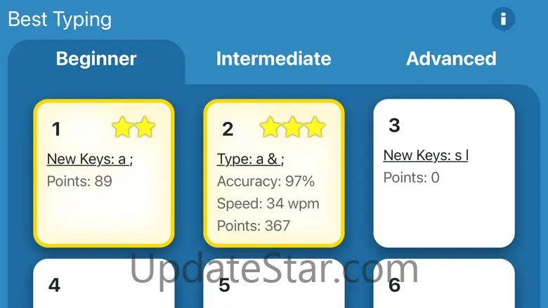 Best Typing Lessons and Test 2.1.0