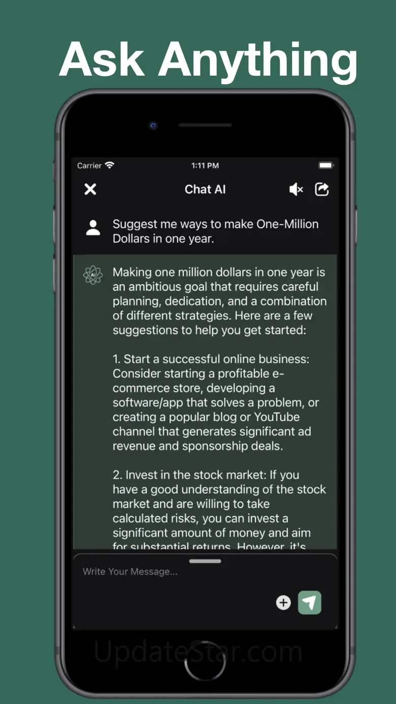 Chat AI - Ask AI Chatbot Chat 1.8