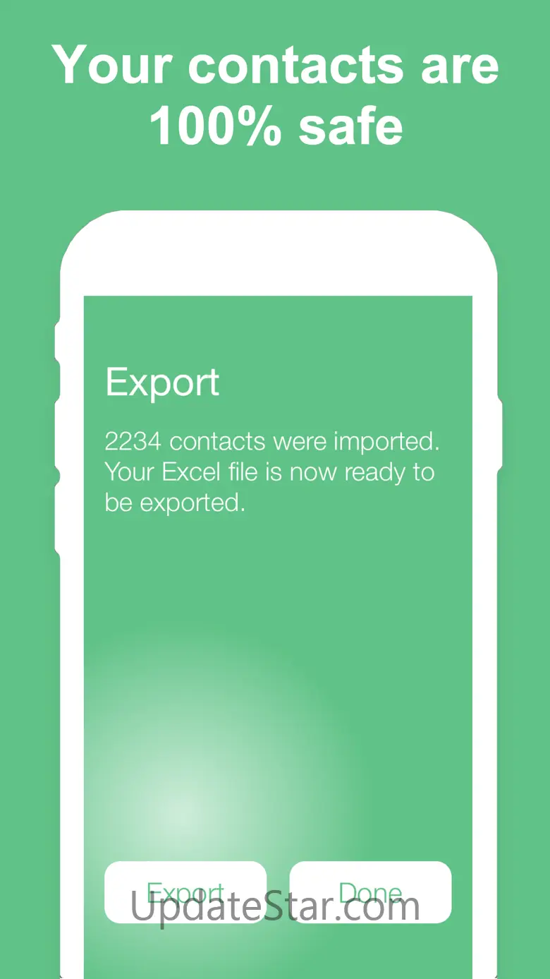 Export Contacts to Excel 1.7