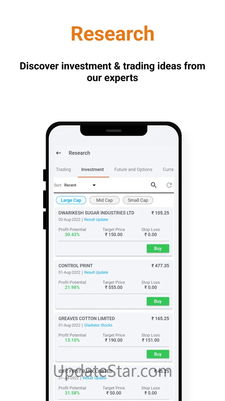 ICICIdirect - Stocks,  F&O, MF 1.3.59