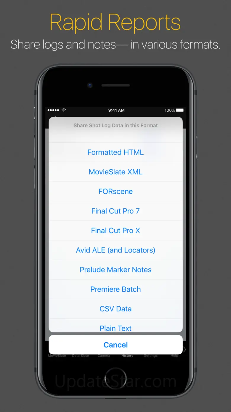 MovieSlate® 8 8.9.45