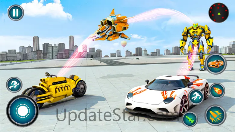 Robot Car Transform Spaceship 1.4