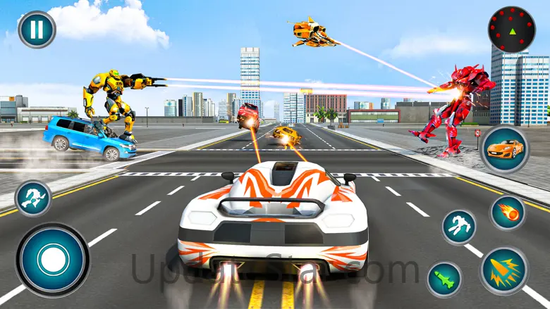 Robot Car Transform Spaceship 1.4