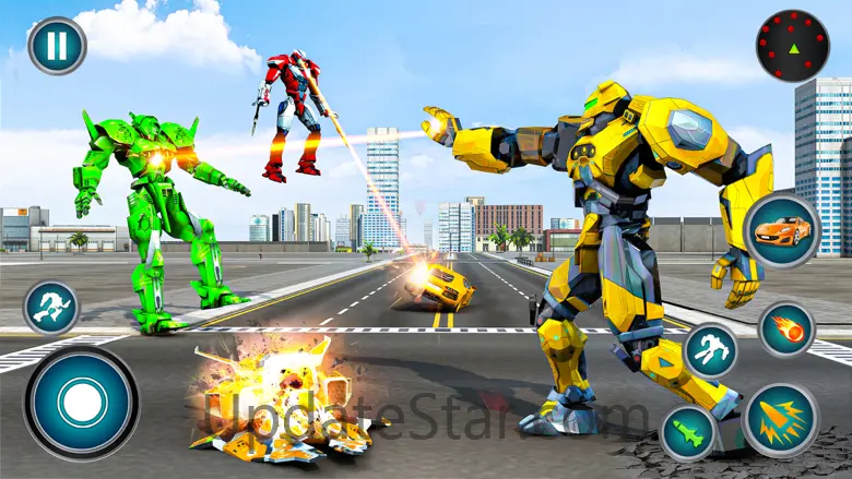 Robot Car Transform Spaceship 1.4