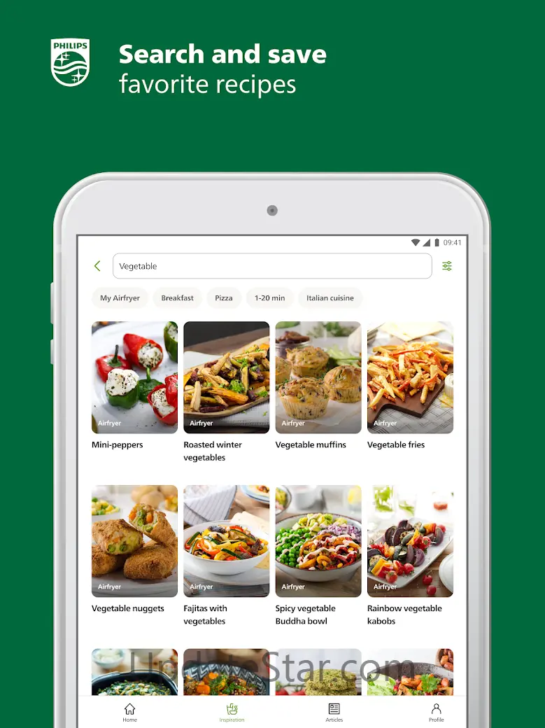 Kitchen+ Airfryer recipes 7.26.1