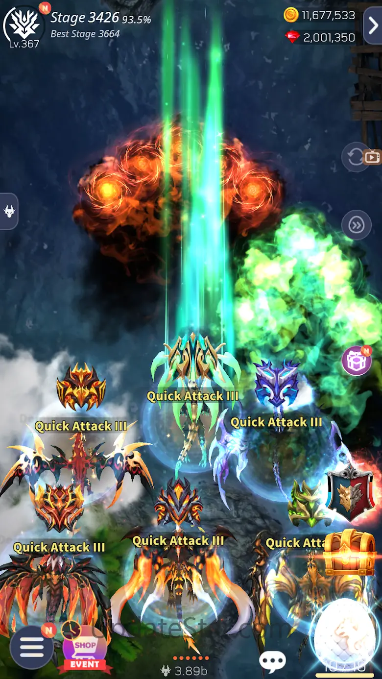 DragonSky : Idle & Merge 1.36.7