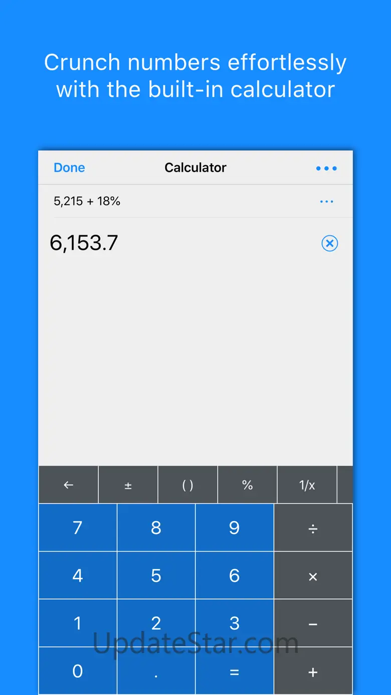 PowerOne calculator 6.4.3