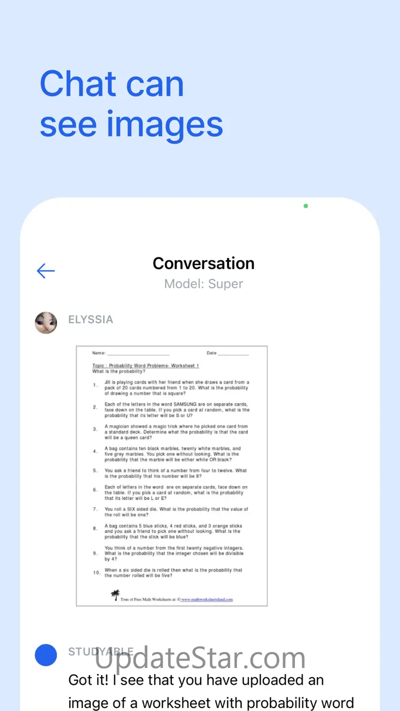 Studyable - AI Homework Help 1.2.2