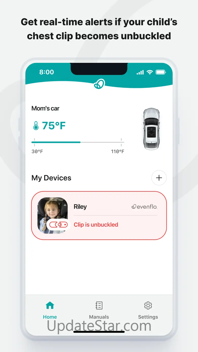 Evenflo SensorSafe 4.3.1