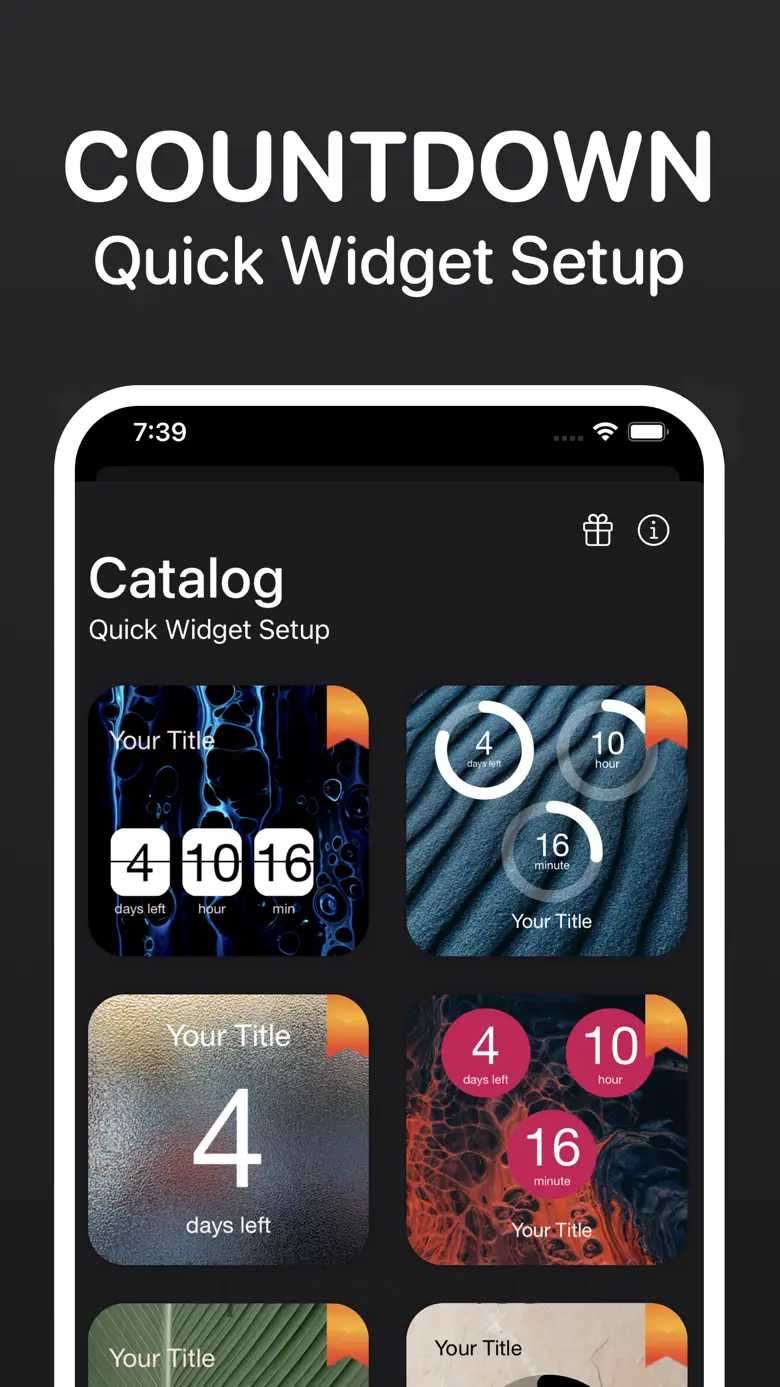 Countdown widget : Day Counter 2.11