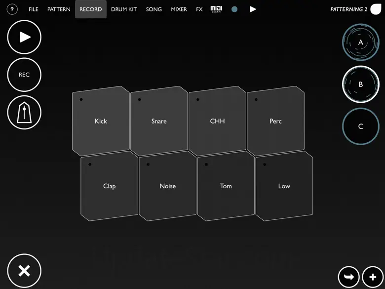 Patterning 2 : Drum Machine 2.2.21