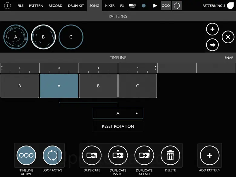 Patterning 2 : Drum Machine 2.2.21