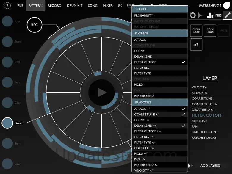 Patterning 2 : Drum Machine 2.2.21