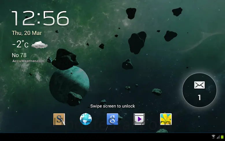 Asteroids 3D live wallpaper 4.0.3.1