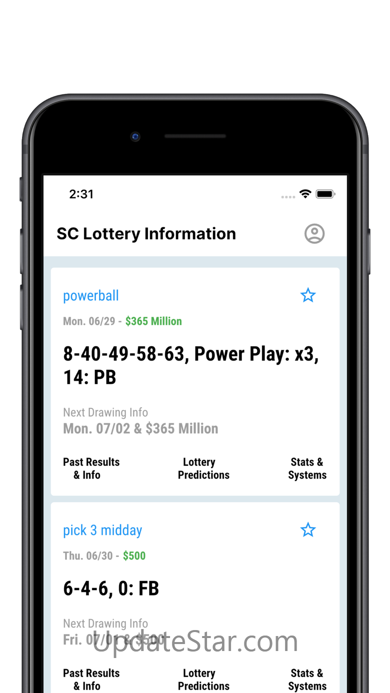 SC Lottery Results 2