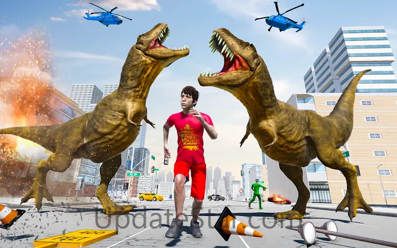 Angry Dinosaur City Rampage 2.1