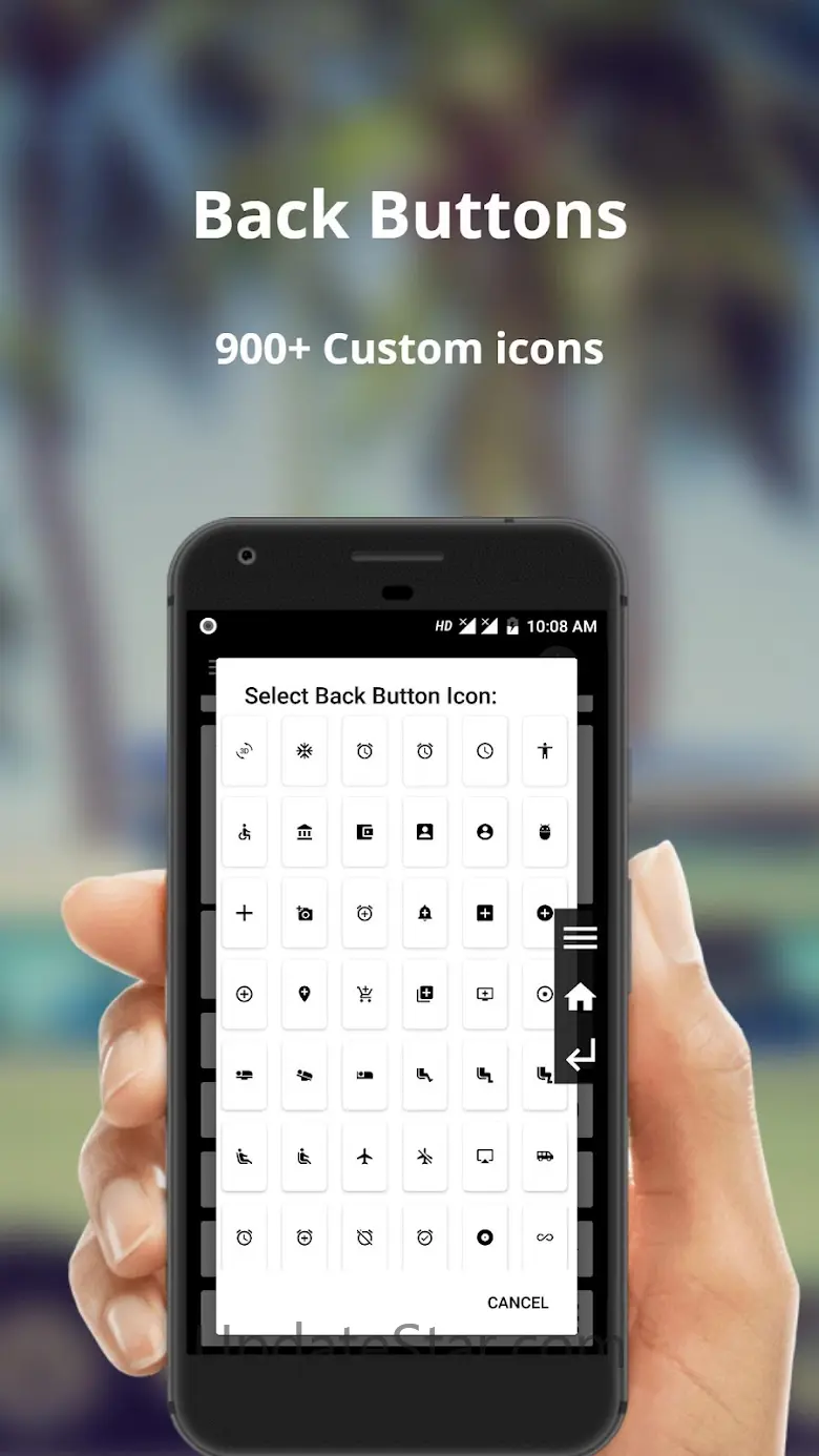 Soft keys - Back Buttons 4.3