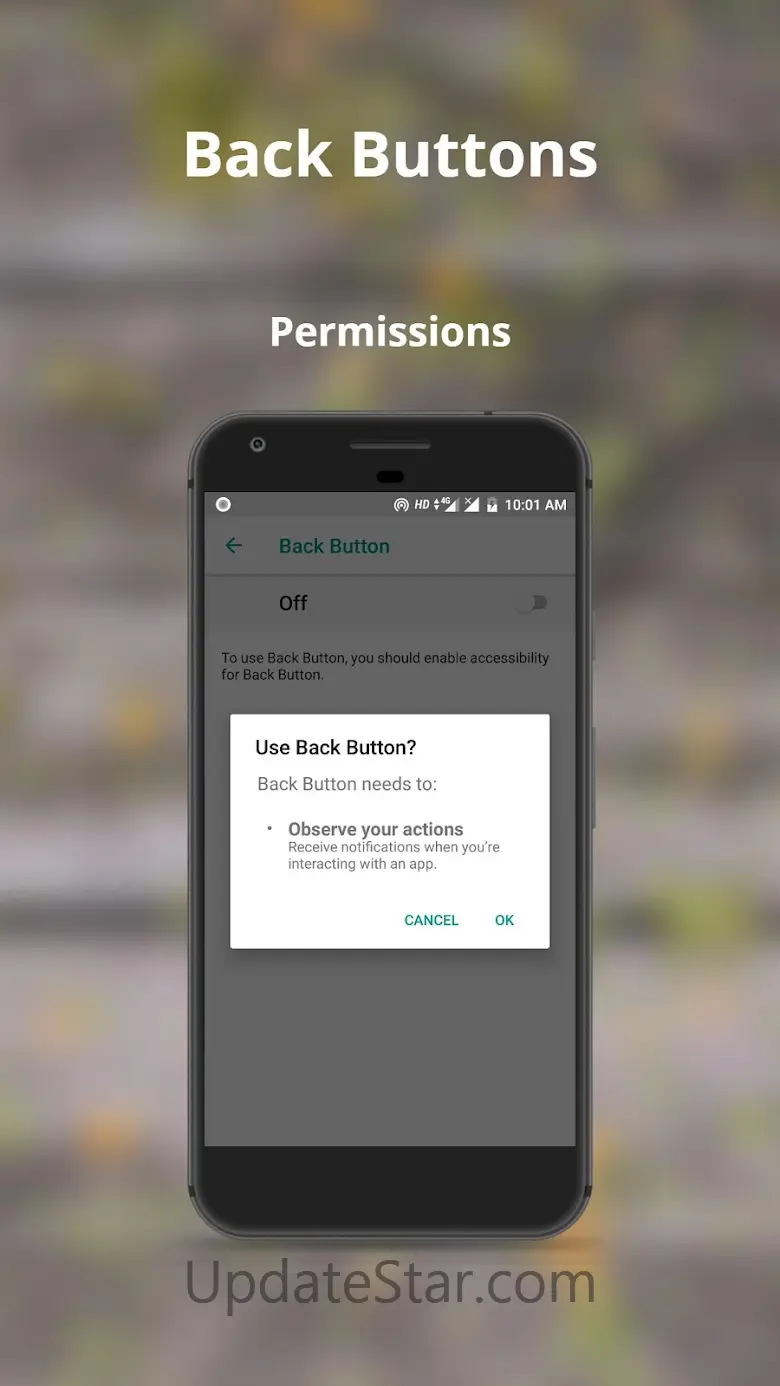 Soft keys - Back Buttons 4.3