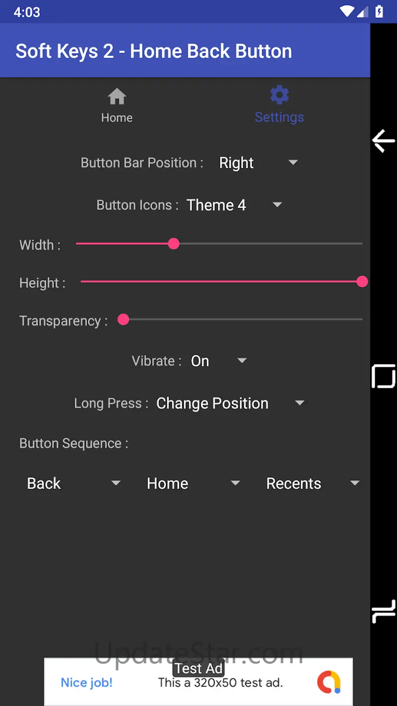 Soft Keys 2 - Home Back Button 2.0