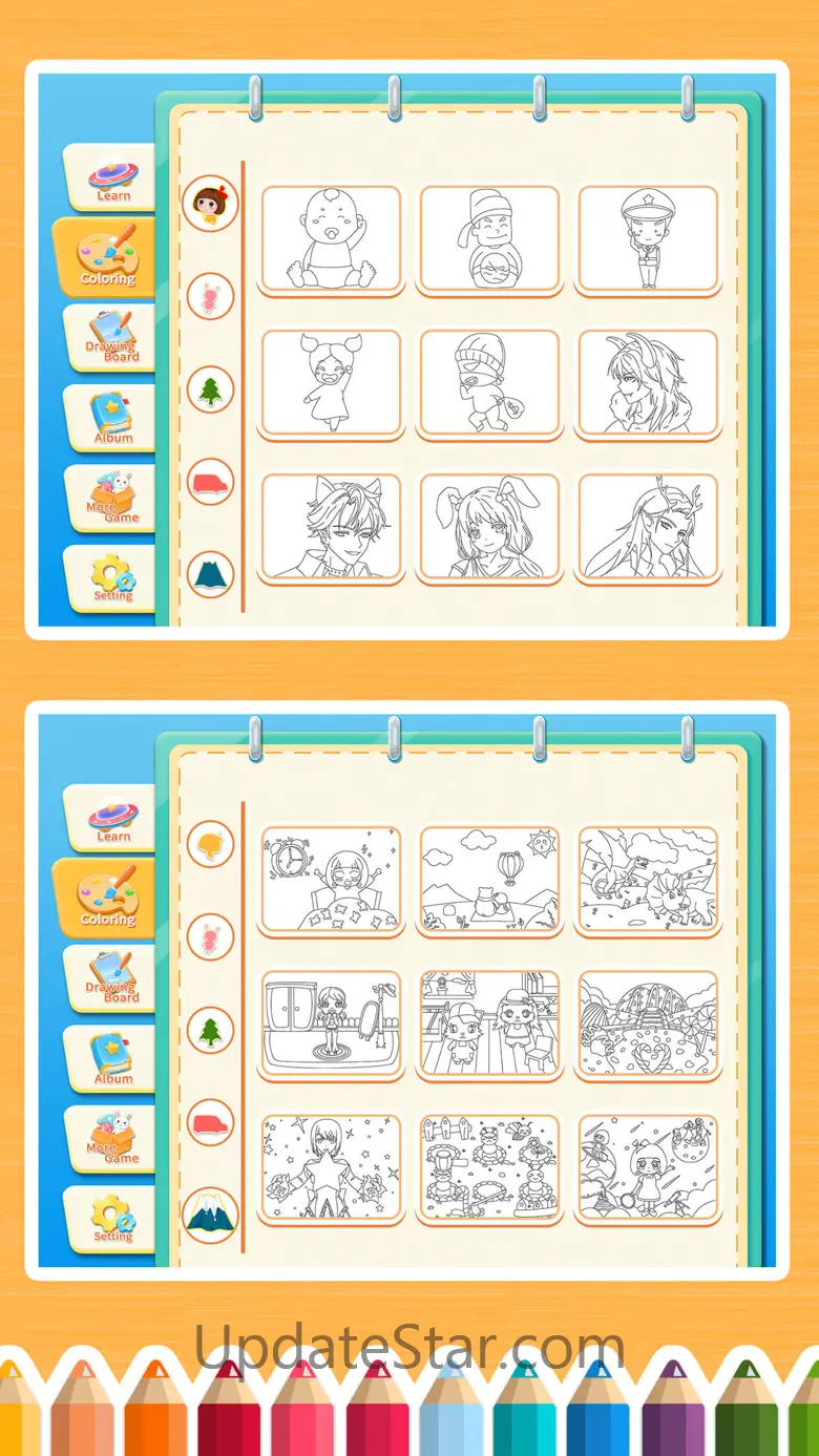 Draw by simple shapes & lines 6.4