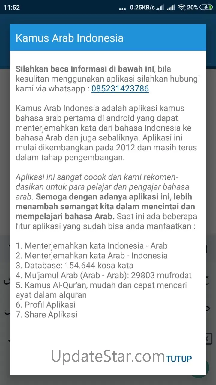 Kamus Arab Indonesia 7.05.2