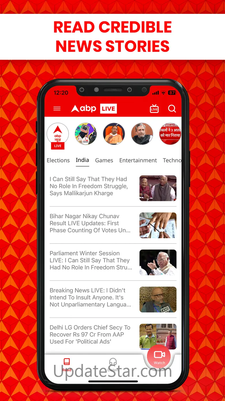 ABP Live TV News Channel 7.4.3
