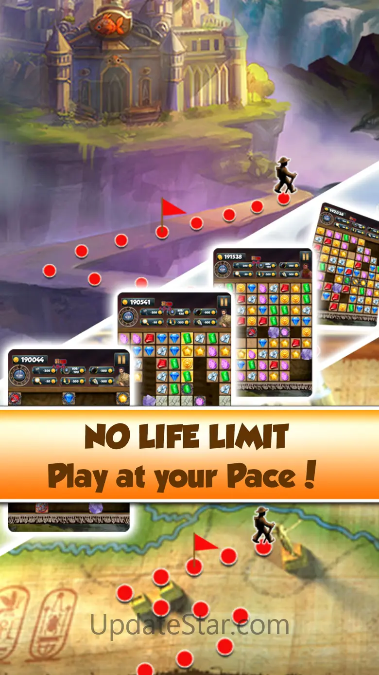 Jewel Games Quest 2 - Match 3# 4.06